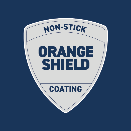 nepřilnavý oranžový ochranný povlak